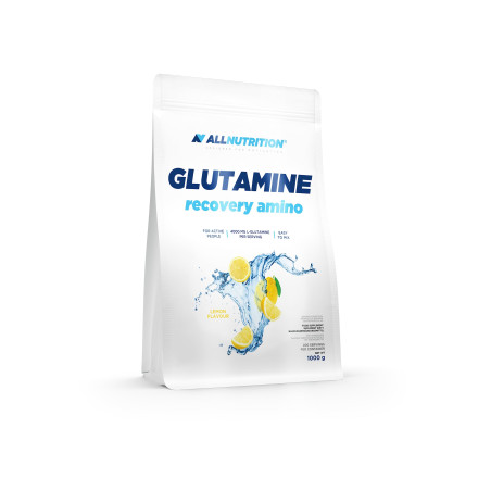 AllNutrition Glutamine Recovery Amino 1000 грама, 200 Дози Лимон