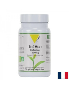 Зелен чай Антиоксидантна защита и контрол на теглото 500 mg, 30 капсули