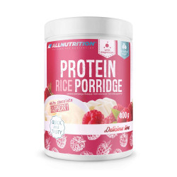AllNutrition Protein Rice Porridge 400 грама, 13 Дози Бял шоколад с малини