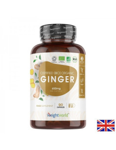 При стомашен дискомфорт Джинджифил (корен) 90 капсули