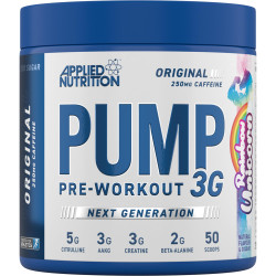 Applied Nutrition Pump 3G | Next Generation Pre-Workout 375 грама, 25 Дози Rainbow Unicorn