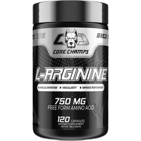 Core Champs by Kai Greene L-Arginine 750 mg 120 капсули, 120 Дози