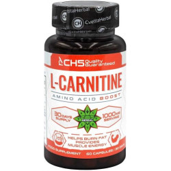 Cvetita Herbal L-Carnitine 500 mg 60 капсули, 60 Дози