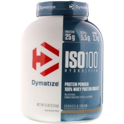 Dymatize ISO 100 Hydrolyzed 2264 грама, 71 Дози Бисквита с Крем