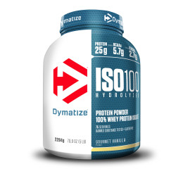 Dymatize ISO 100 Hydrolyzed 2264 грама, 71 Дози Ванилия