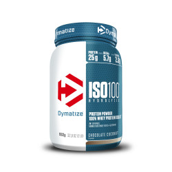 Dymatize ISO 100 Hydrolyzed 932 грама, 29 Дози Шоколад с кокос