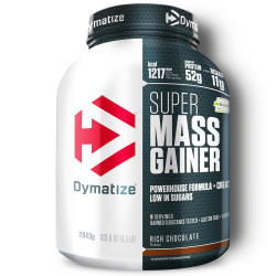 Dymatize Super Mass Gainer with Creapure 2943 грама, 8 Дози Шоколад