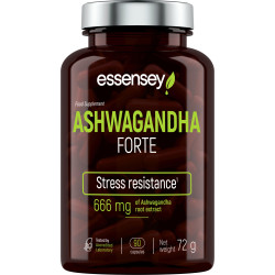ESSENSEY Ashwagandha Forte 666 mg 90 капсули, 90 Дози