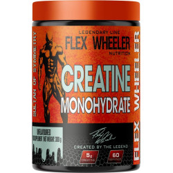 Flex Wheeler Signature Series Creatine Monohydrate | with Vitamin B-6 300 грама, 60 Дози Неовкусен