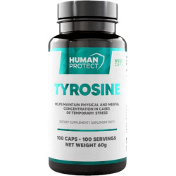 Human Protect L-Tyrosine 500 mg 100 капсули, 100 Дози