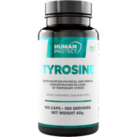 Human Protect L-Tyrosine 500 mg 100 капсули, 100 Дози