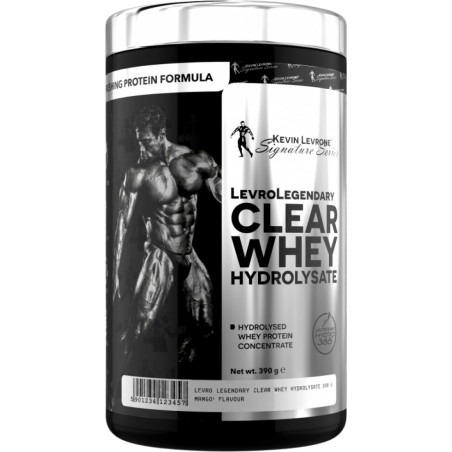 Kevin Levrone LevroLegendary Clear Whey Hydrolysate | with Lacprodan® Hydro 365 Protein 390 грама, 15 Дози Студен чай праскова