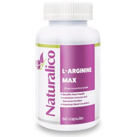 Naturalico L-Arginine Max 60 капсули, 20 Дози