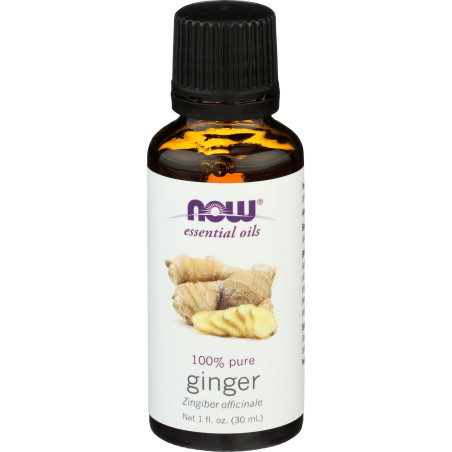 NOW Foods Ginger Oil | 100% Pure Zingiber Officinale 30 мл