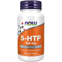 NOW - 5-HTP 100 МГ - 60 Капсули