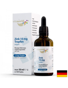 Имунитет Цинк 15 mg, 50 ml капки