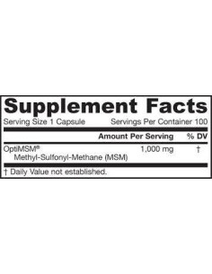 MSM Sulfur 1000 mg 2