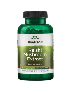 Reishi Mushroom Extract 500 mg | Standardized