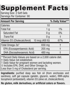 Prenatal DHA 830 mg | With 400 IU D3 2