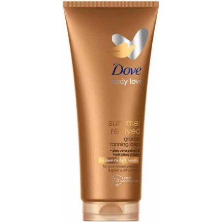 Dove Summer Dark лосион за тяло 200 ml