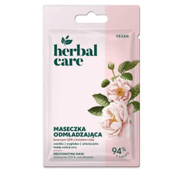 Подмладяваща маска за лице с коензим Q10 и розов цвят Farmona HERBAL CARE