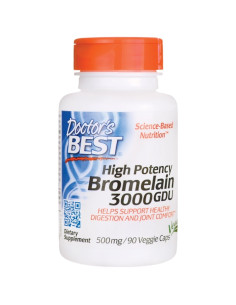 Bromelain 3000 GDU 500 mg | High Potency