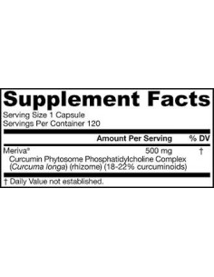 Curcumin Phytosome 500 mg | Meriva 2