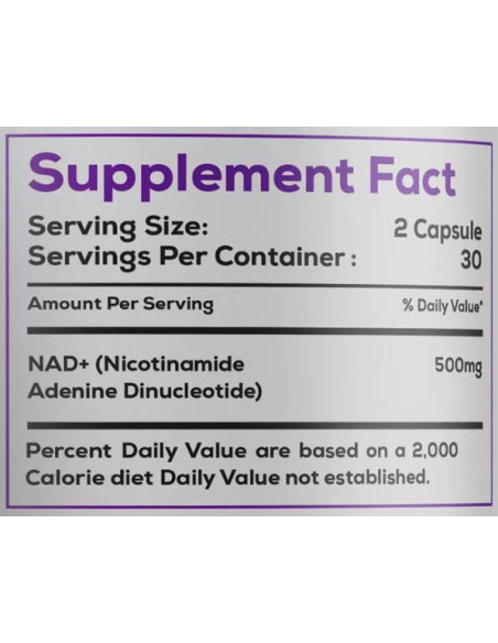 NAD+ 500 mg