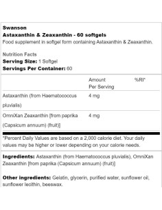 Astaxanthin -amp, Zeaxanthin 2