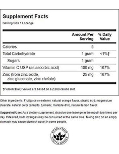 Zinc and C Lozenges 100 mg 2