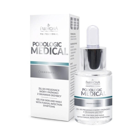 Гел за кожа и нокти с гъбични симптоми PODOLOGIC MEDICAL Gel for skin and nails with fungal infection symptoms NEW