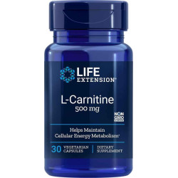 Клетъчно здраве и нервна система - L-Карнитин (тартарат), 500 mg x 30 капсули