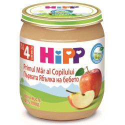 HIPP първата ябълка на бебето 4233, пюре, 125 гр