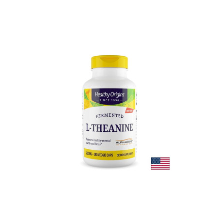 L-Теанин – Спокойствие и ментален фокус, 100 mg, 180 капсули