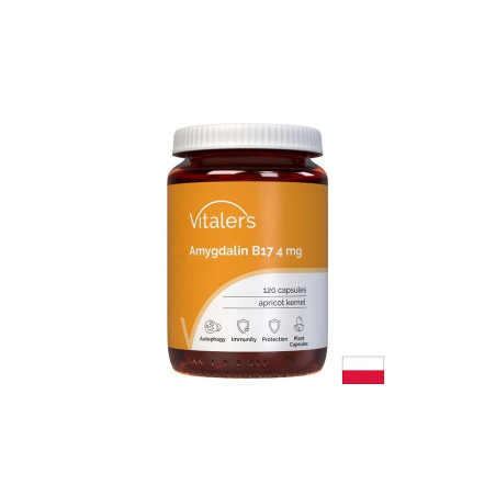 Амигдалин (екстракт от кайсиеви ядки) – Здрава имунна система, 4 mg, 120 капсули