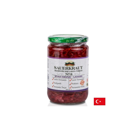 Туршия от кисело зеле и ряпа – С пробиотици за добро храносмилане, 660 ml