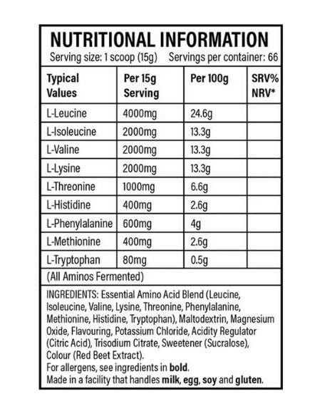 EAA Powder | Essential Amino Acid Formula