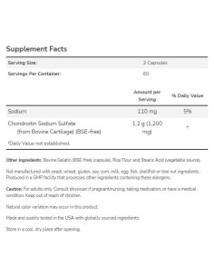 Chondroitin Sulfate 600 mg 2