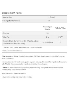 Black Cumin Seed Oil 1000 mg 2