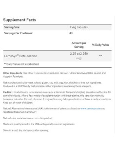 Beta-Alanine 750 mg | CarnoSyn 2