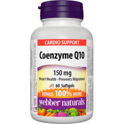 Coenzyme Q10/ Коензим Q10 150 mg x 60 софтгел капсули
