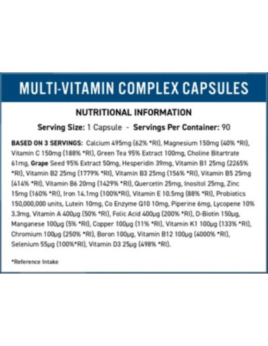Multi-Vitamin Complex Vitality