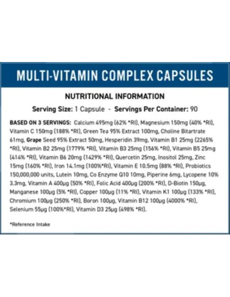 Multi-Vitamin Complex Vitality