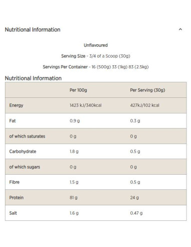 Vegan Blend Unflavoured