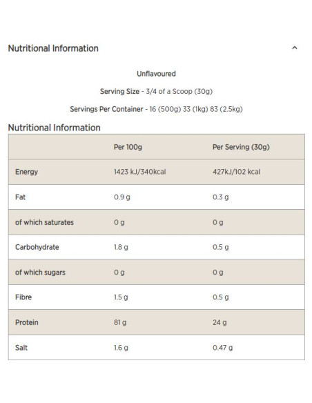 Vegan Blend Unflavoured
