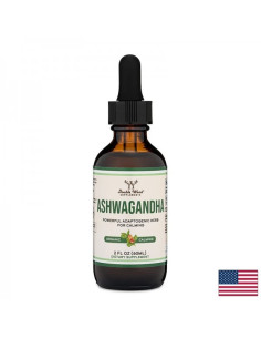 Ашваганда За нервен баланс, устойчивост на стрес и вътрешно спокойствие 60 ml капки