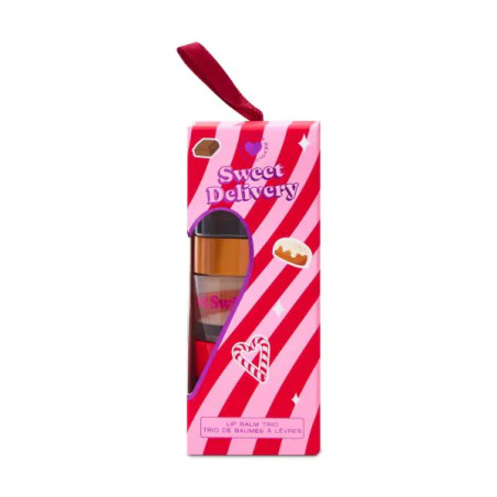 I Heart Revolution подаръчен комплект балсами Sweet Delivery Lip Balm Trio