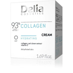 Delia хидратиращ крем за лице Collagen 50мл
