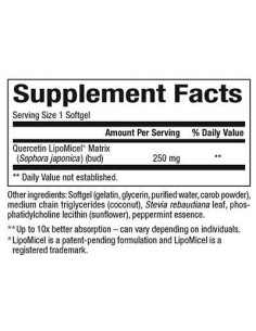 Quercetin 250 mg LipoMicel Matrix 2