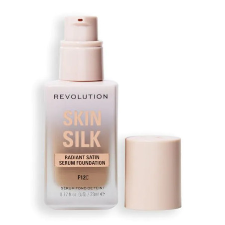 Makeup Revolution озаряващ серум фон дьо тен Skin Silk F12